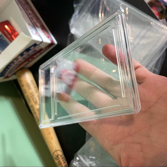 5 Card Grading Slabs New Clear Plastic Card Holders Trading Card Display Cases - Picture 5 of 5